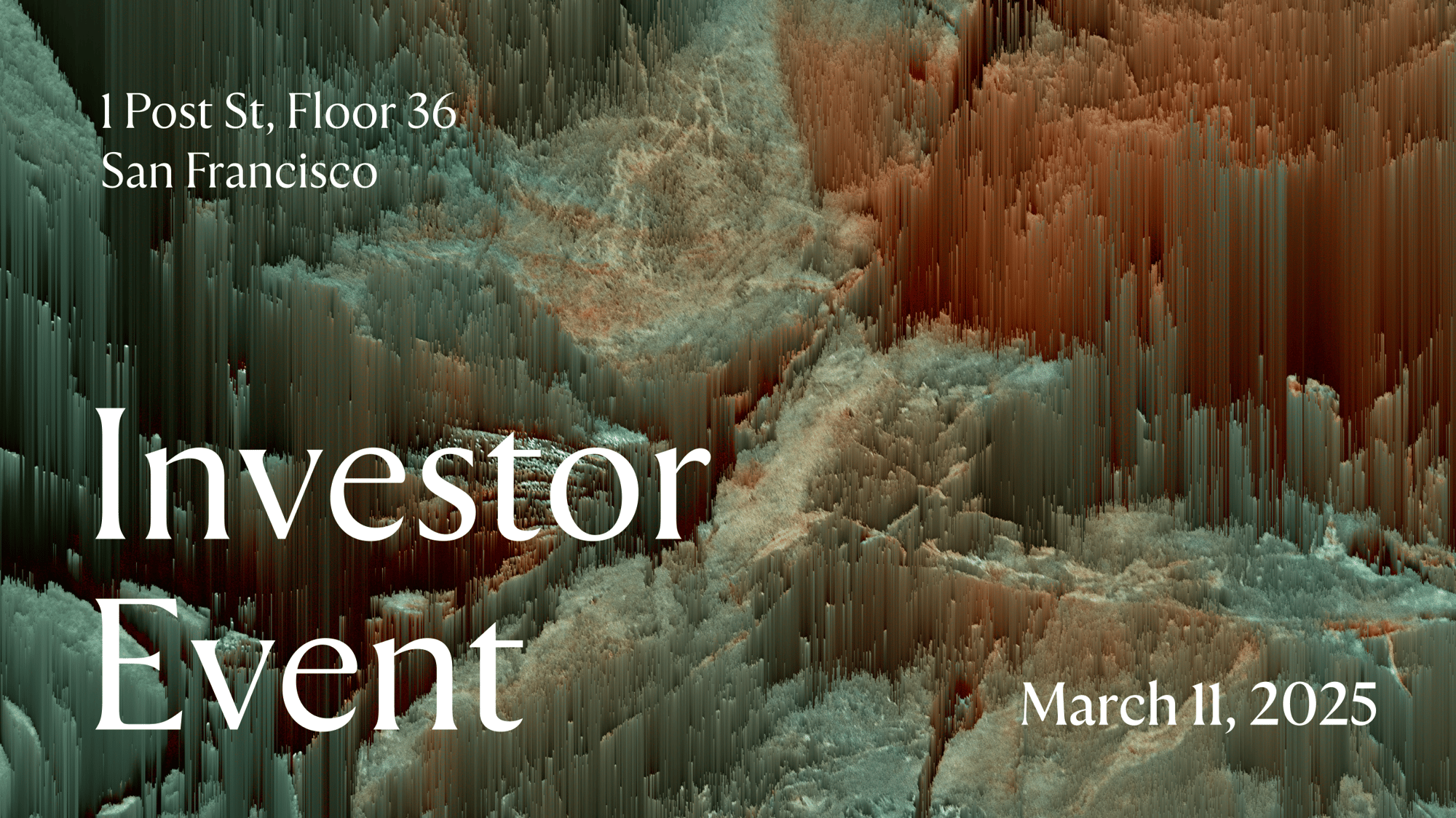 investor event investor event